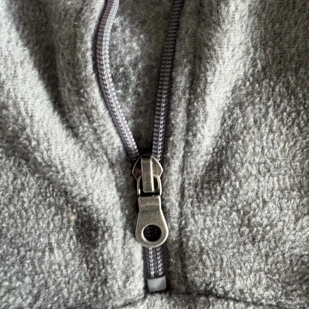 Croft & Barrow Arctic Fleece Men's 1/4 Zip Pullover Sweatshirt with Pockets Gray